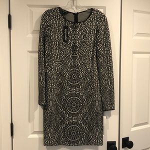 NWT Paperwhite Black and White Knit Dress
